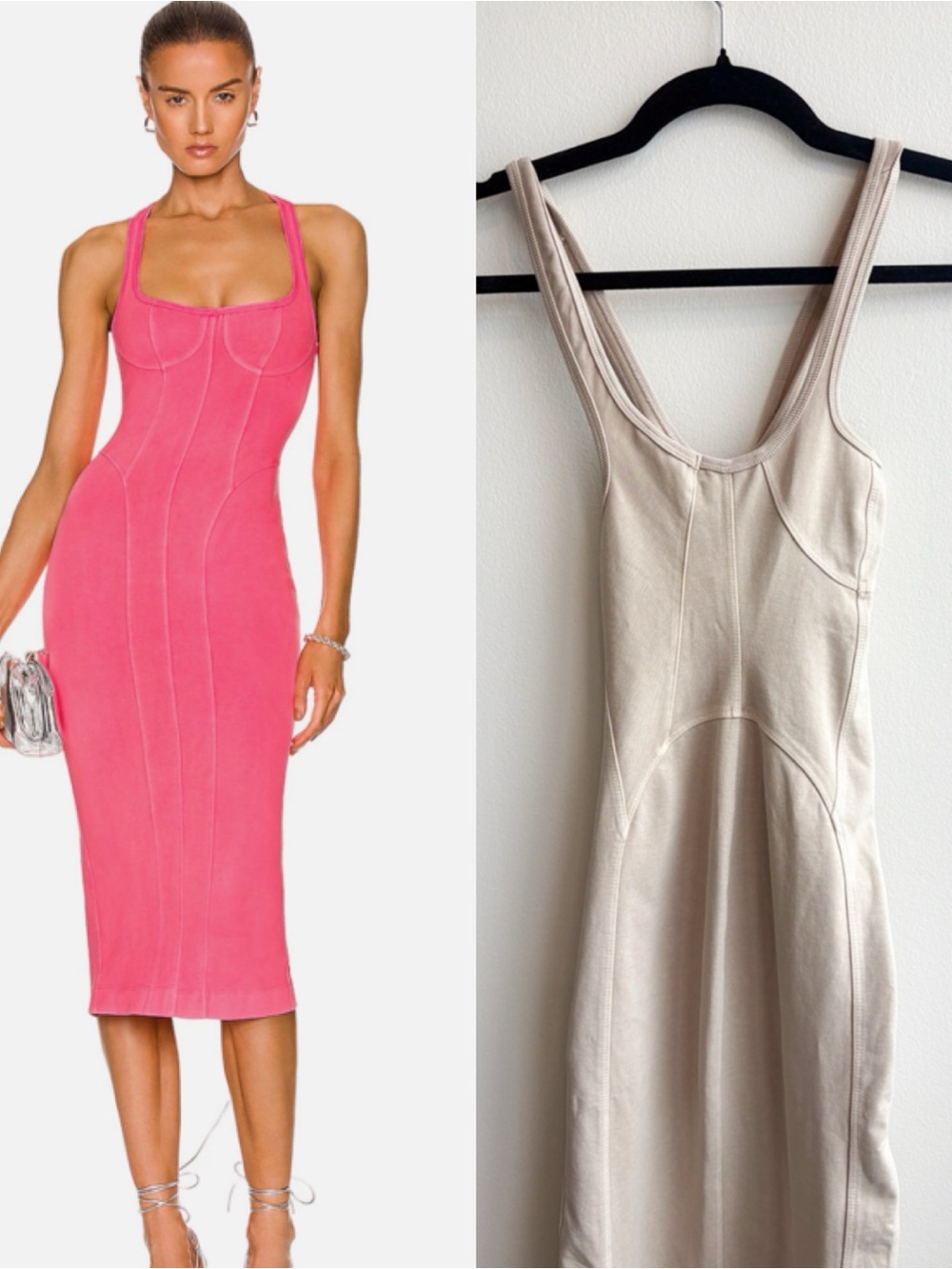 Noam Anouck dress in oat
